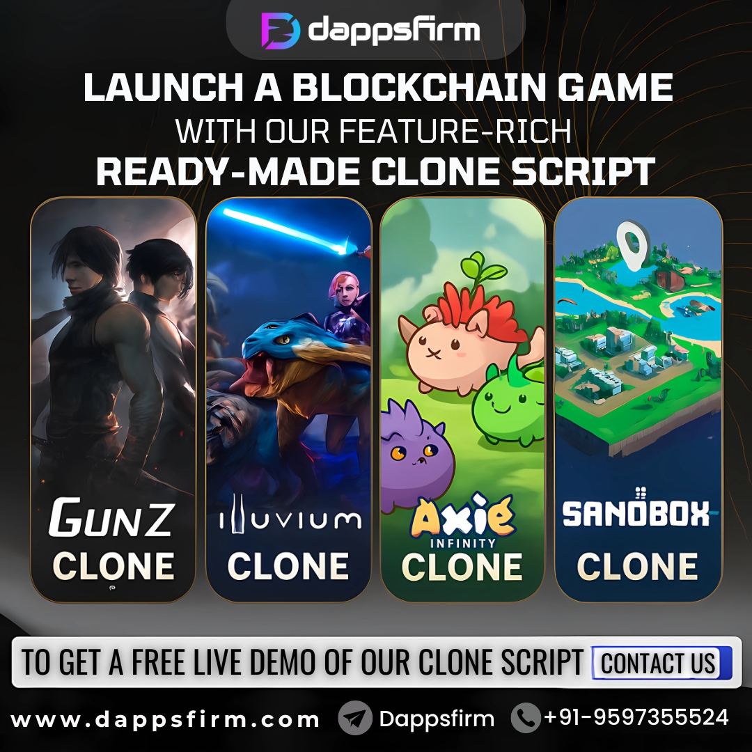 Shorten Development Time with Pre-Built Crypto Game Clone Scripts